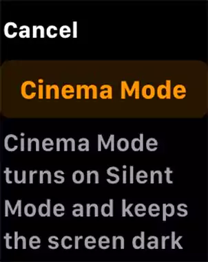 enable the theatre mode