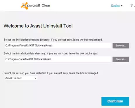 navigate to the folder where you have installed Avast