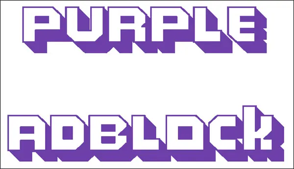 Purple Ads Blocker Logo