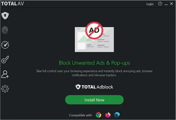 Total AV ad block 