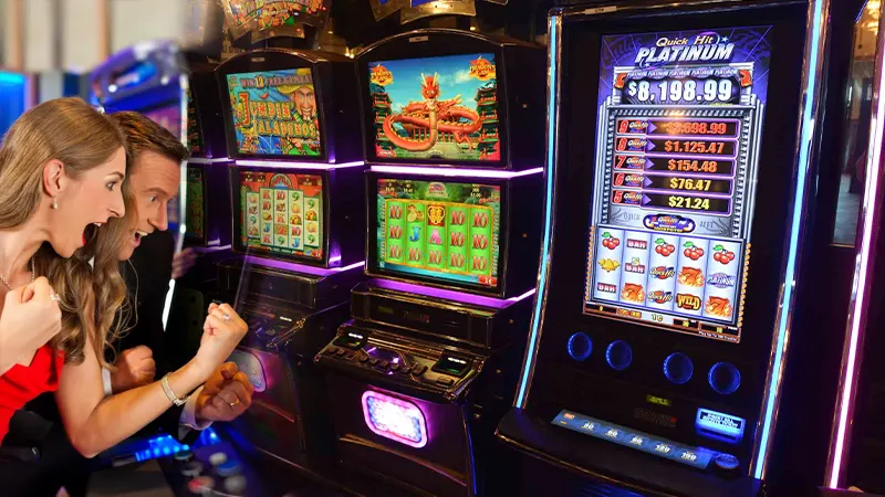 recognize a rigged slot machine