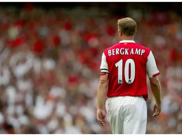Dennis Bergkamp Jersey number 10