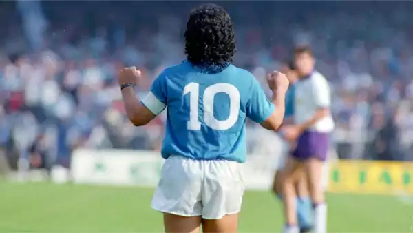 Diego Maradona Jersey number 10