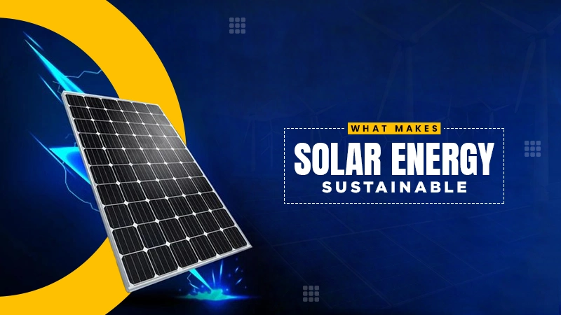 solar energy sustainable